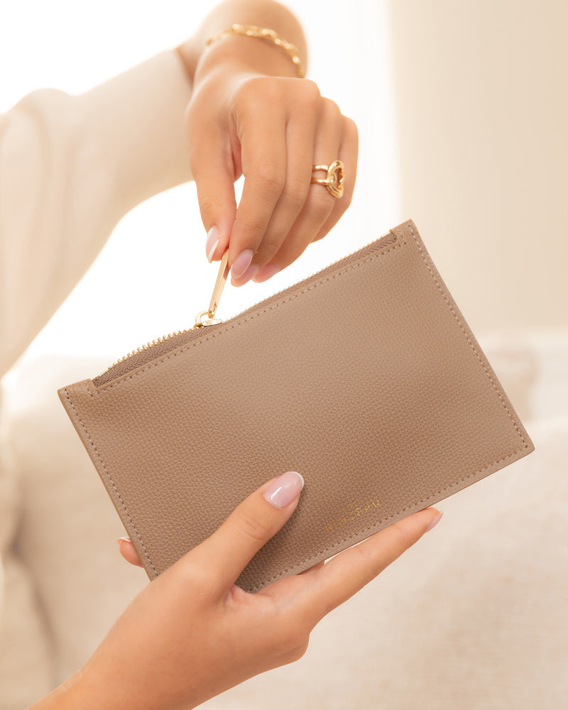 La Pochette Apollon - Sable Grainé
